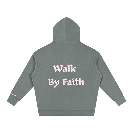 2 Corinthians 5:7 Walk By Faith Oversized Hoodie