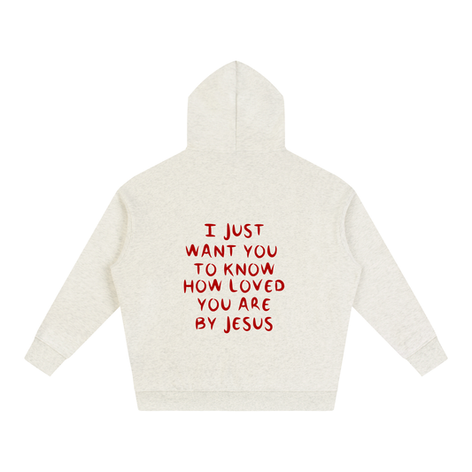 Loved By Jesus Oversized Hoodie