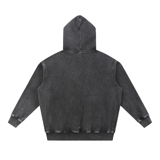 Jesus Saves Snow Washed Oversized Hoodie