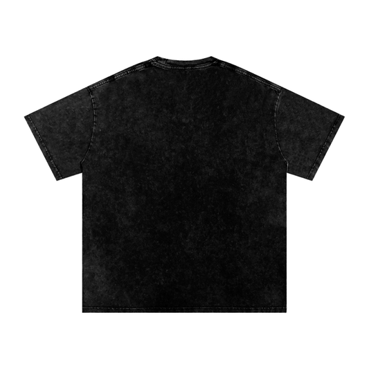 Jesus Saves Snow Washed Oversized T-Shirt