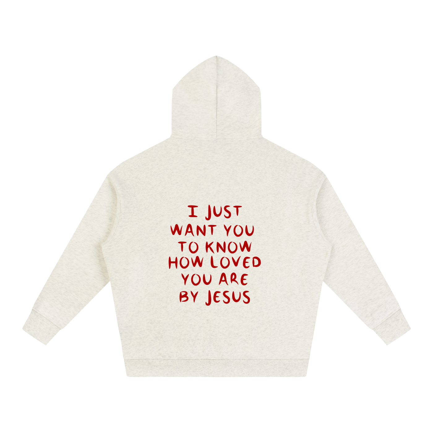 Loved By Jesus Oversized Hoodie